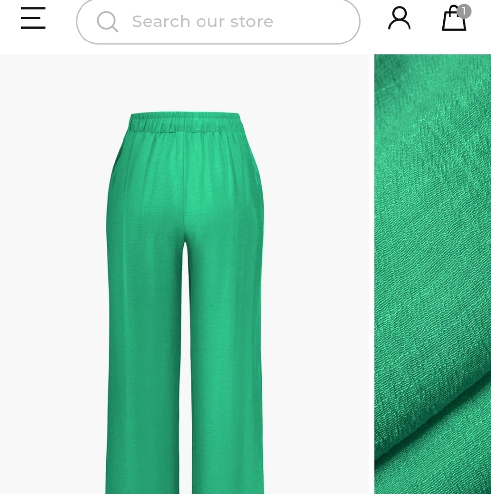 Sexy Green 2 Piecd Pamt Set